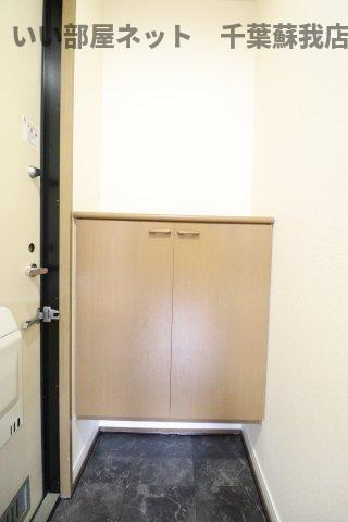 メゾンボナール　Ｆの玄関|落ち着いた玄関です