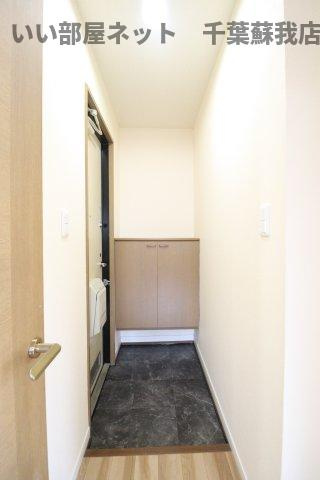 メゾンボナール　Ｆの玄関|シンプルで使いやすい玄関です