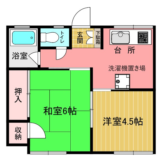 【間取り】 | シティハイム米代