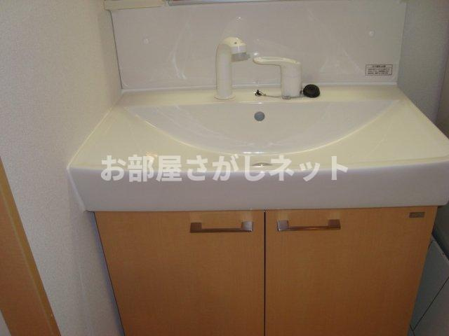 Ｋビル　富士見町ハイツ【おとり物件なし】#学生・社会人にオススメ！初期費用分割払いOK！の洗面所|洗髪洗面化粧台