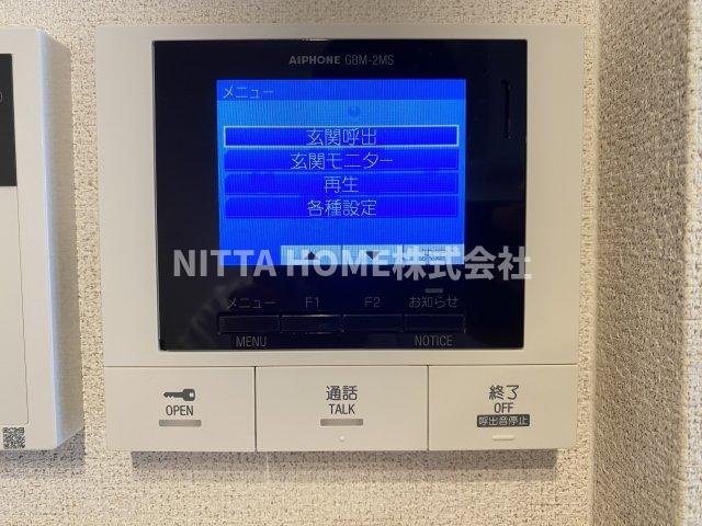 ドゥーズのセキュリティ|モニタ付きインターホンを完備◆