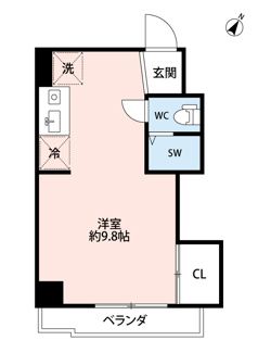 【間取り】 | ロイヤル河原町五条