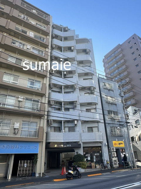 文京区本駒込５丁目の賃貸マンションの外観|外観です♪