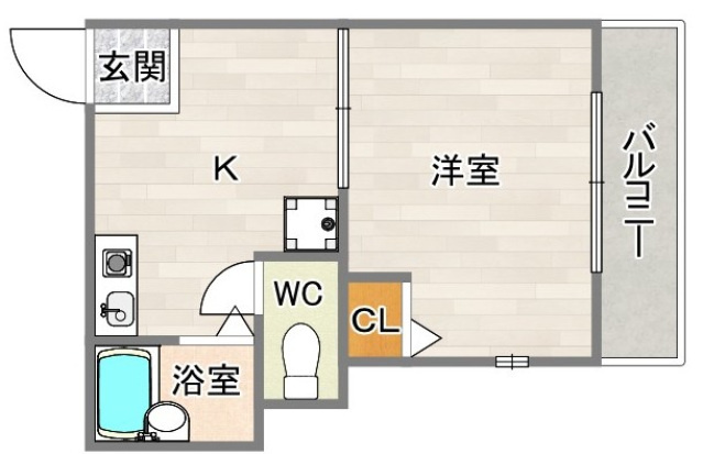 【間取り】 | ハーベスト長居