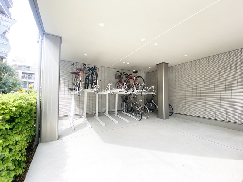 モンステラのその他共用部分|駐輪場です☆