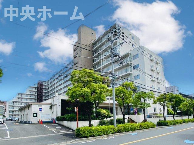 葛西パークサイドハイツの外観|外観。総戸数：174戸のビッグコミュニティ。東西線「西葛西駅」徒歩12分のロケーション。