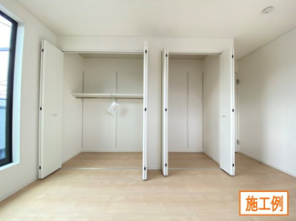 【内観：施工例】 | 寒川町一之宮　新築分譲住宅　全1棟  | 同施工会社施工例（収納）