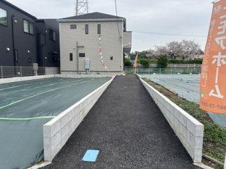 【外観】 | 寒川町一之宮　新築分譲住宅　全1棟  | 現地（4月6日撮影）