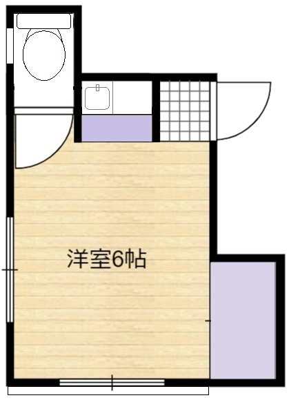 トリイアパート　事務所利用可　倉庫/セカンドハウス相談　ペット相談の間取り