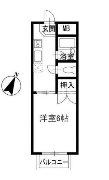 ジュネスドミールの間取り