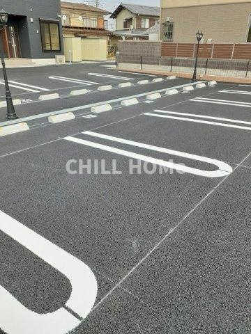 レジデンス　フジ　Ｂの駐車場|当社、チルホームのHPもご覧ください(^^)/物件情報多数♪