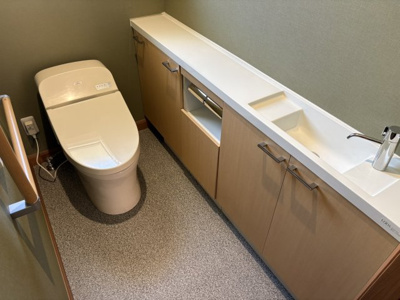 【トイレ】 | 富士塚１丁目平屋貸家