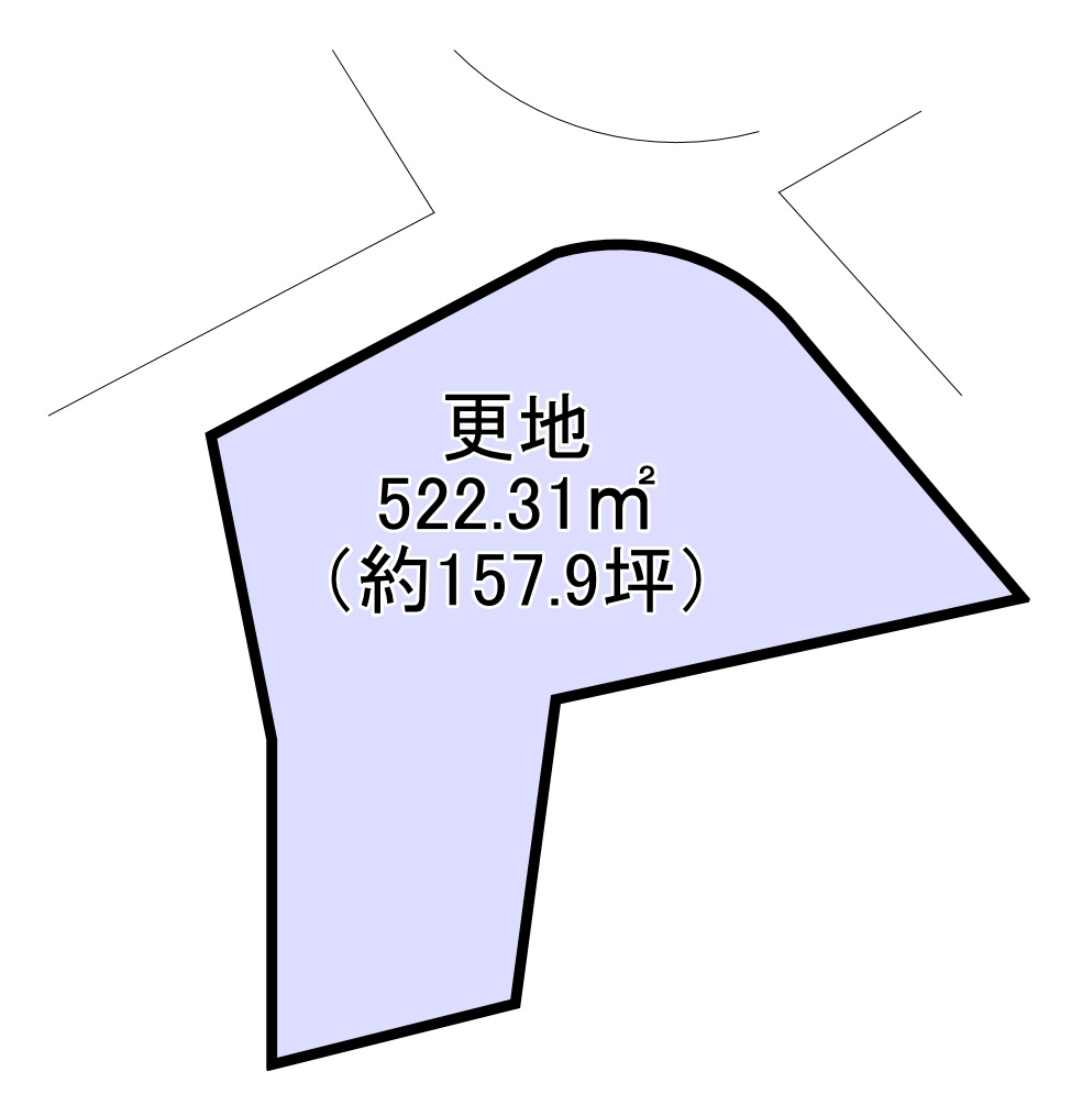 和泉市内田町三丁目　土地の土地図