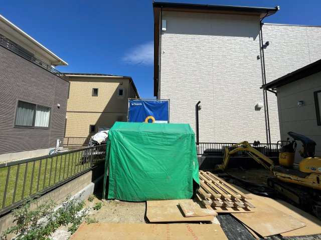 新築戸建・新築建売　伊勢崎市宮子町　宮郷小学校・宮郷中学校の区画図|■敷地面積：242.82㎡■建物面積：101.44㎡■前面道路：北西幅員5ｍ公道・南西幅員9ｍ公道