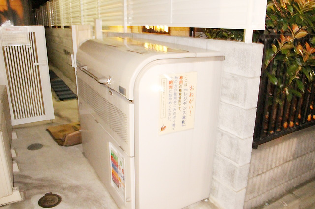 レジデンス本町のその他共用部分|ごみ置場