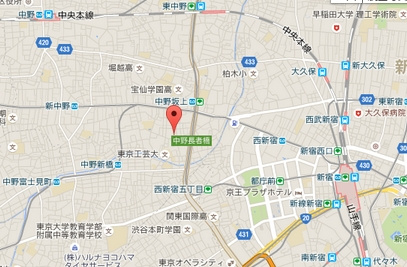 レジデンス本町の地図|物件地図
