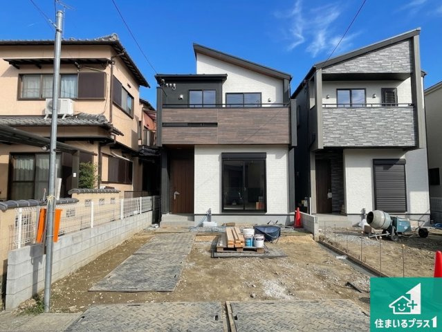 ★草津市木川町　第4期　新築一戸建ての外観|お客様に長く安心して住んでいだだける事にこだわった家づくり！住んでからのアフターサービスにもしっかりと取り組んでいます！