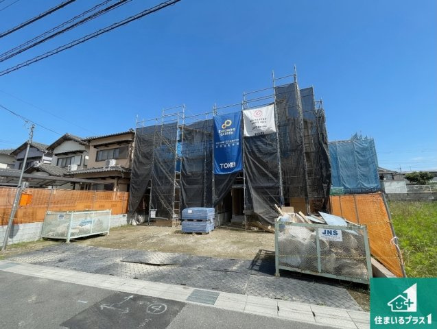 草津市木川町　第4期　新築一戸建ての外観|現在の進捗状況です！順調に作業進行中、完成が待ち遠しいです！詳細の間取り等、お気軽にお問い合わせください！
