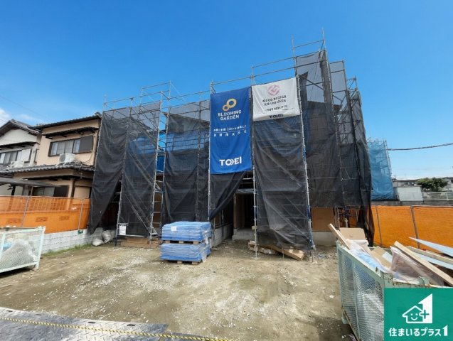 草津市木川町　第4期　新築一戸建ての外観|現在建築中！落ち着いた街並みで新生活を始めることが出来そう！周辺の物件も併せてご紹介させて頂きます！