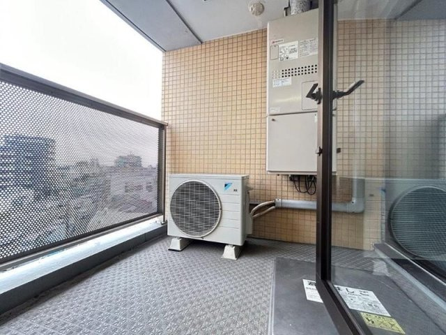 ウィルテラス新代田のバルコニー