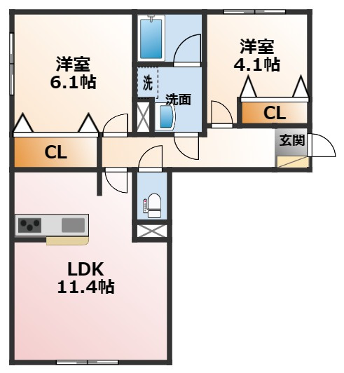 【間取り】 | エムライズ西宮