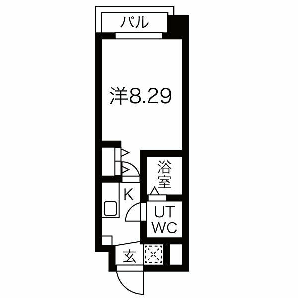 サンヴィラ都島北通の間取り
