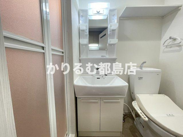 サンヴィラ都島北通の洗面所