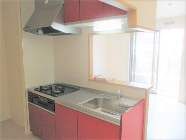 エルメゾン・エイザ　Ａ棟のキッチン|使いやすいキッチンです