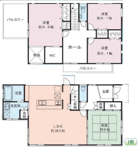 あきる野市舘谷の中古一戸建