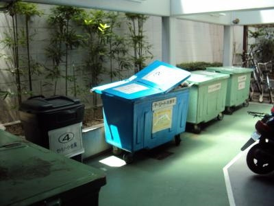 デ・リード河原町のその他|敷地内ゴミ回収エリア