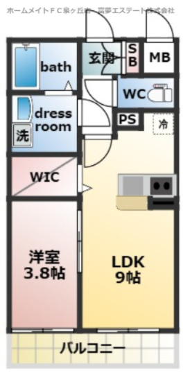 【間取り】 | サザンクレスト高師浜