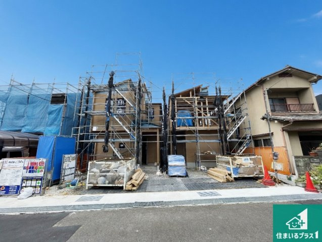 草津市木川町　第4期　新築一戸建ての外観|現在建築中！落ち着いた街並みで新生活を始めることが出来そう！周辺の物件も併せてご紹介させて頂きます！