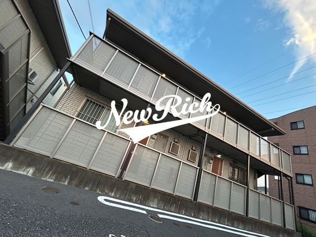 前橋市高井町１丁目のアパートの外観