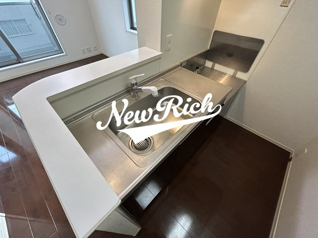 前橋市高井町１丁目のアパートのキッチン