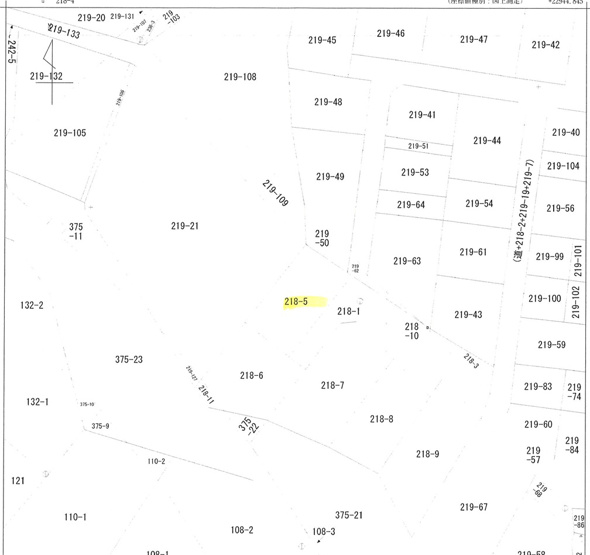 【土地図】 | 滝沢市土沢売地