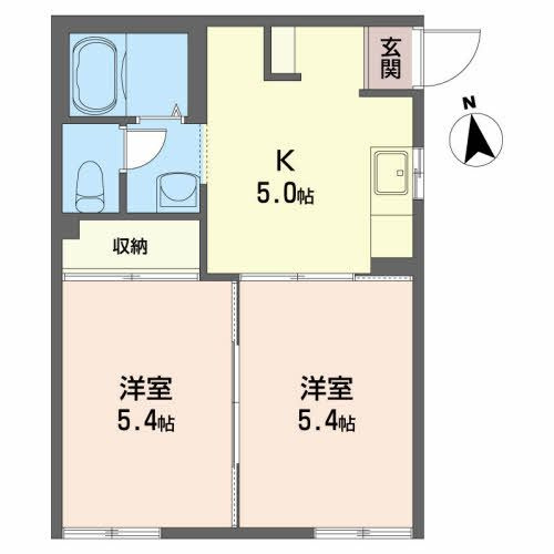 ファミール浅岸の間取り