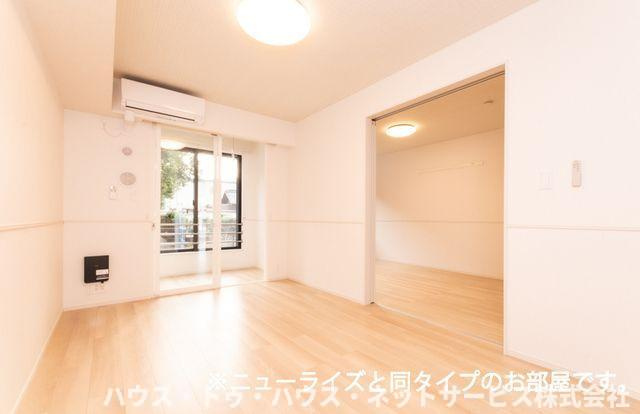 仮）古ケ崎２丁目アパートＡの居間・リビング