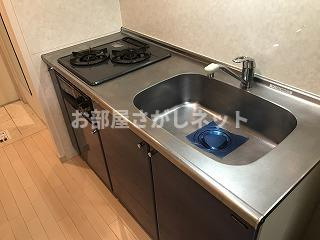 ガーラ市ヶ谷銀杏坂【おとり物件なし】#学生・社会人にオススメ！初期費用分割払いOK！のキッチン