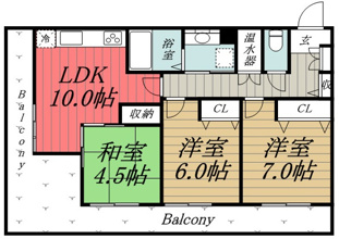 【間取り】 | オーシャンビュー　壱番館