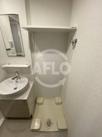 エスリードレジデンス大阪天王寺の洗面所|エスリードレジデンス大阪天王寺　室内洗濯機置き場