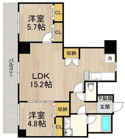 【間取り】 | インプルーブ天六
