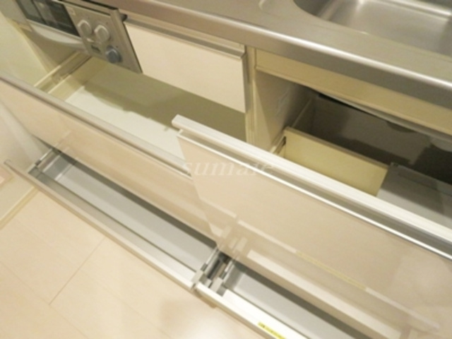 フルール　クレールのキッチン|引出し収納で使いやすいですね☆