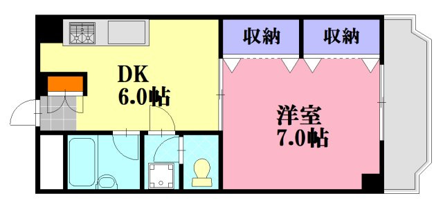【間取り】 | 第5松本ビル