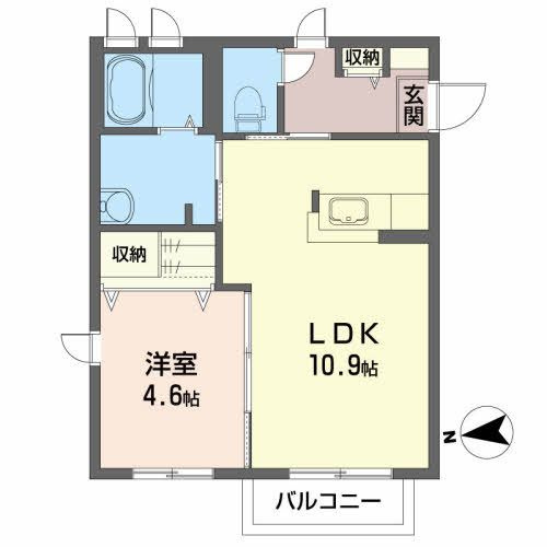 ディアス セフィーラⅡの間取り