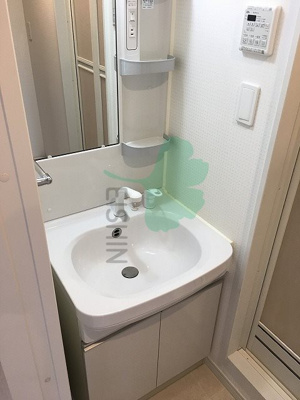 【洗面所】 | パームヴィラ笹原2 | シンプルで使いやすい洗面台です！