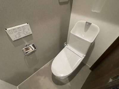 【トイレ】 | ウィルメゾン箱崎1 | 清潔感のあるトイレです。