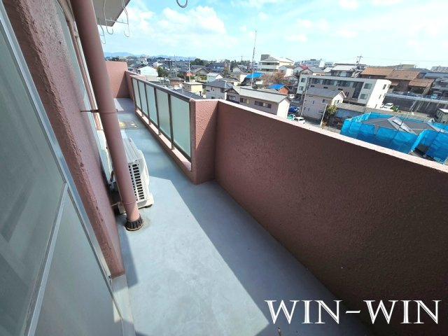 ピアシティ東和東小浜のバルコニー