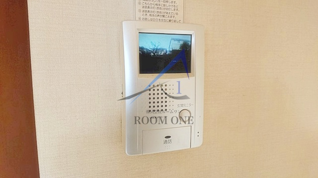 アネックス高井戸のセキュリティ|モニター付きインターホンです。