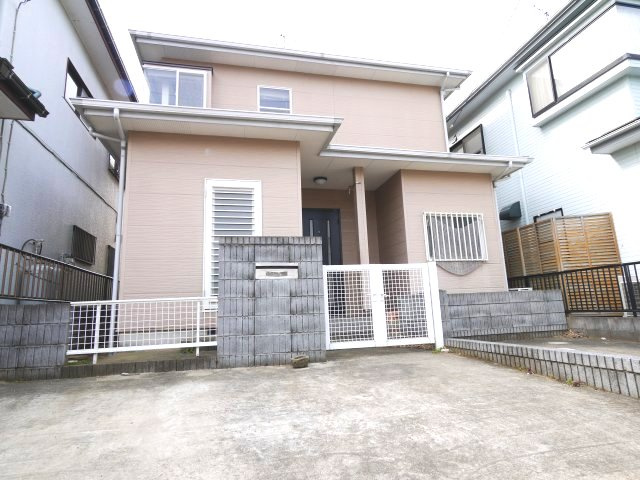 東金市上谷　中古戸建の外観|内装リフォーム平成29年11月 オール電化  ４SLDK　駐車2台  閑静な分譲地内