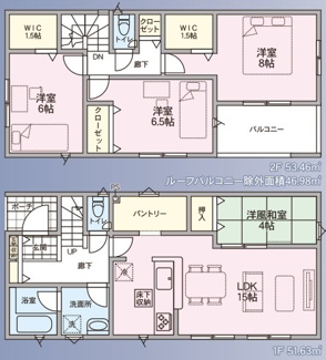 【間取り】 | 【新築戸建て】由利本荘市薬師堂第11　1号棟